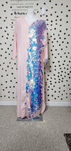 Load image into Gallery viewer, HALF IRIDESCENT SHEER DRESS  SZ LRG (14)
