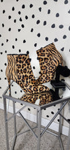 Load image into Gallery viewer, ALDO LEOPARD MO HAIR HEELS    SZ 9

