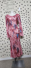 Load image into Gallery viewer, SHEIN LONG PLEATED DRESS     SZ MED, BEST FITTING LRG
