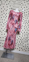 Load image into Gallery viewer, SHEIN LONG PLEATED DRESS     SZ MED, BEST FITTING LRG

