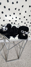 Load image into Gallery viewer, UGG BLACK SANDALS    SZ 5

