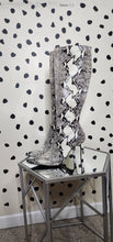 Load image into Gallery viewer, NEW OPEN EDIT OVER KNEE HEELS    SZ 9
