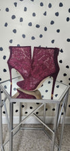 Load image into Gallery viewer, NEW SHOE DAZZLE LACE HEELS     SZ 9.5
