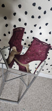 Load image into Gallery viewer, NEW SHOE DAZZLE LACE HEELS     SZ 9.5
