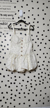 Load image into Gallery viewer, CREAM FORMAL ROMPER      SZ MED (6/8)
