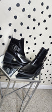 Load image into Gallery viewer, NEW BLACK BUCKLED BOOTIE     SZ 9.5
