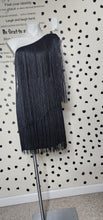 Load image into Gallery viewer, NWT MAINSTRIP FRINGE DRESS     SZ LRG, RUNS SMALLER(BEST FITTING SZ MEDIUM)
