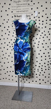 Load image into Gallery viewer, CONNECTED APPAREL FLORAL DRESS    SZ 10 STRETCH

