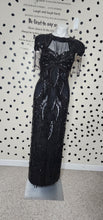 Load image into Gallery viewer, FULLY SEQUIN AND BEADED VINTAGE DRESS      SZ LRG

