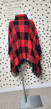 Load image into Gallery viewer, J MCLAUGHLIN  FRINGE PONCHO      ONE SIZE
