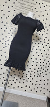 Load image into Gallery viewer, SHEIN BODYCON PEPLUM DRESS     SZ MED
