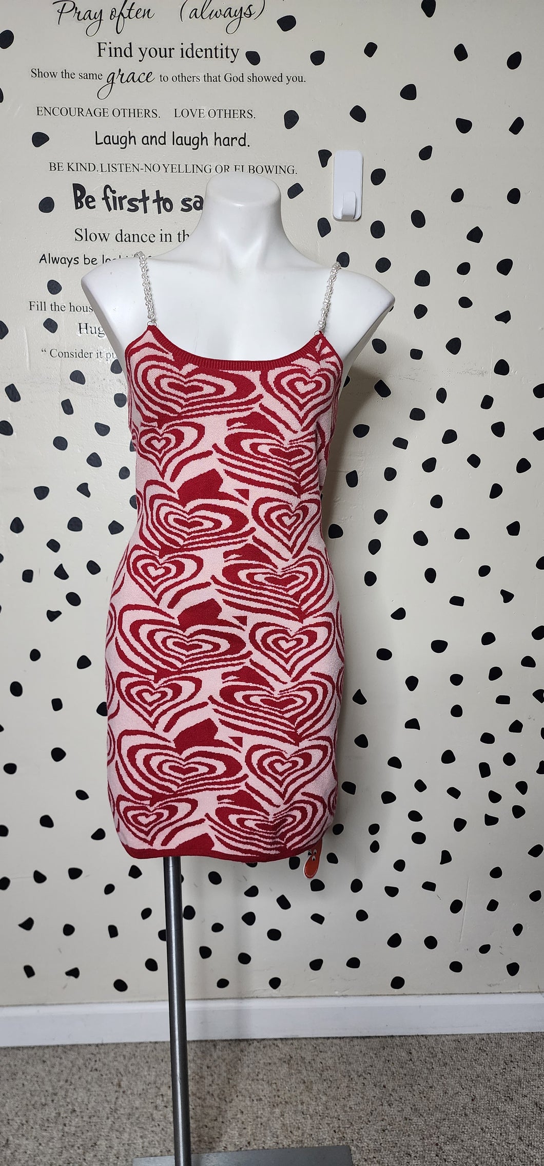 NEW CIDER HEART DRESS      SZ 18 (14-18)