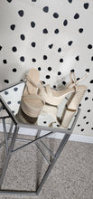 Load image into Gallery viewer, WILD DIVA PLATFORM WOVEN HEELS      SZ 9
