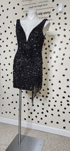 Load image into Gallery viewer, AMELIA COUTURE SEQUIN DRESS      SZ 8 (FITTING SZ 6/8)
