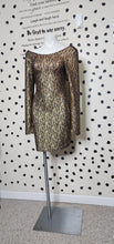Load image into Gallery viewer, HAUTE MONDE ROSE GOLD DRESS     SZ LRG
