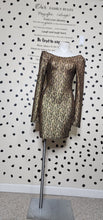 Load image into Gallery viewer, HAUTE MONDE ROSE GOLD DRESS     SZ LRG
