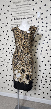 Load image into Gallery viewer, CACHE ANIMAL PRINT DRESS       SZ 6 STRETCHY
