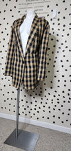 Load image into Gallery viewer, SHIP N SHORE BOX PRINT BLAZER      SZ 24
