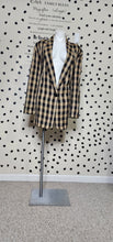 Load image into Gallery viewer, SHIP N SHORE BOX PRINT BLAZER      SZ 24
