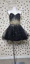 Load image into Gallery viewer, MORI LEE STONED DRESS      SZ 16, RUNS SMALL (BEST FITTING SZ 10)

