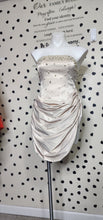 Load image into Gallery viewer, NWT FASHION NOVA PEARLED DRESS     SZ LRG, BEST FITTING SZ MED
