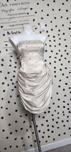 Load image into Gallery viewer, NWT FASHION NOVA PEARLED DRESS     SZ LRG, BEST FITTING SZ MED
