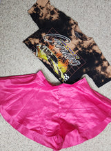 Load image into Gallery viewer, PINK SHORTS/CAMERO TEE  2 PIECE SET       SZ 8/10 FIT
