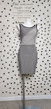 Load image into Gallery viewer, METAPHOR STRIPE DRESS      SZ MED
