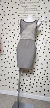 Load image into Gallery viewer, METAPHOR STRIPE DRESS      SZ MED
