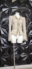 Load image into Gallery viewer, MCGINN EXCLUSIVE TWEED BLAZER      SZ 10

