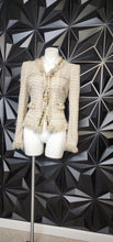 Load image into Gallery viewer, MCGINN EXCLUSIVE TWEED BLAZER      SZ 10
