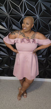 Load image into Gallery viewer, NEW ASOS PINK OFF SHOULDER DRESS

