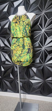 Load image into Gallery viewer, IPONA COLLECTION CHAIN PRINT DRESS       SZ LRG

