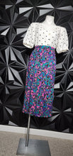 Load image into Gallery viewer, SAG HARBOR COLORFUL PLEATED SKIRT    SZ 12-14
