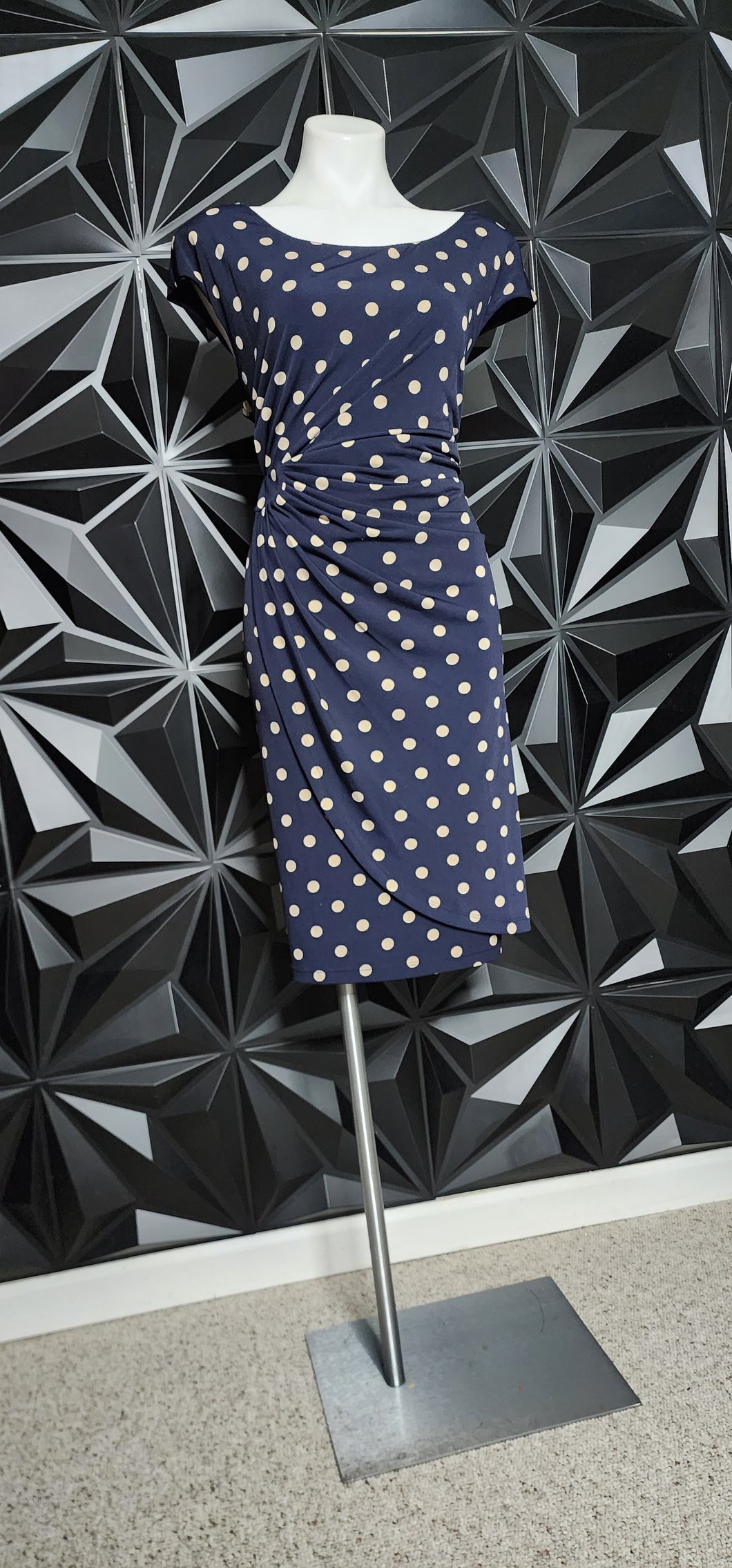 SIGNATURE SADIE POLKA DOT DRESS  sz 16