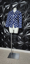Load image into Gallery viewer, JOSEPHINE CHAUS POLKA DOT BLAZER      SZ 6
