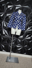 Load image into Gallery viewer, JOSEPHINE CHAUS POLKA DOT BLAZER      SZ 6
