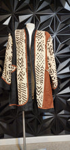 Load image into Gallery viewer, FIX SUN TRIBAL PRINT DUSTER   SZ UNTAGGED, BEST FIT 2X/3X READ DISCLAIMER
