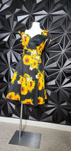 Load image into Gallery viewer, SUNFLOWER FIT AND FLARE DRESS     SZ LRG, BEST FITTING SZ MED
