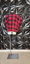 Load image into Gallery viewer, NICOLE MILLER PLAID SWEATER VEST       SZ SM/MED
