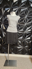 Load image into Gallery viewer, NWT MEROKEETY STRIPE BABY DOLL DRESS      SZ XL
