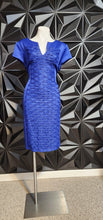 Load image into Gallery viewer, CONNECTED APPAREL BLUE DRESS        SZ 14
