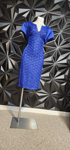 Load image into Gallery viewer, CONNECTED APPAREL BLUE DRESS        SZ 14
