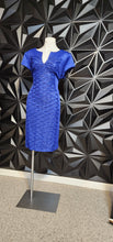 Load image into Gallery viewer, CONNECTED APPAREL BLUE DRESS        SZ 14
