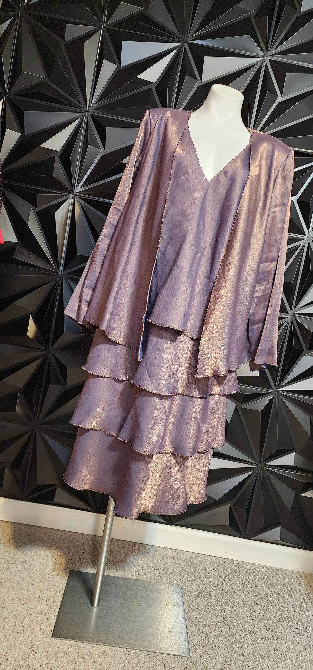 PATRA RUFFLED LAYERED DRESS         SZ 22