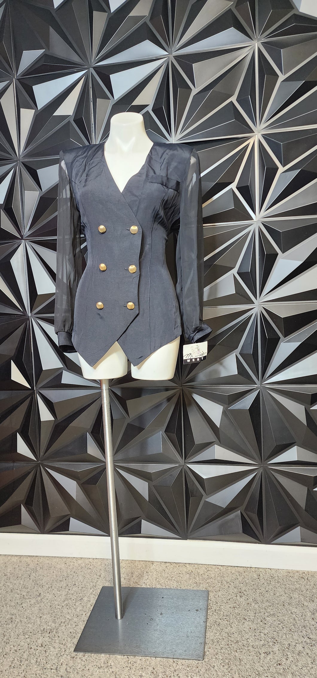 MANNIE WEST VINTAGE BLAZER       SZ 5 (4/6)