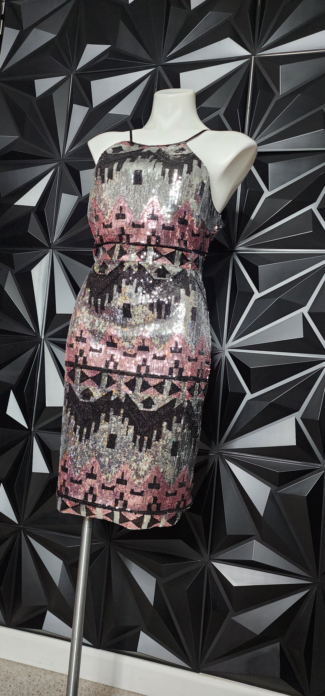 MY MICHELLE SEQUIN DRESS        SZ 13
