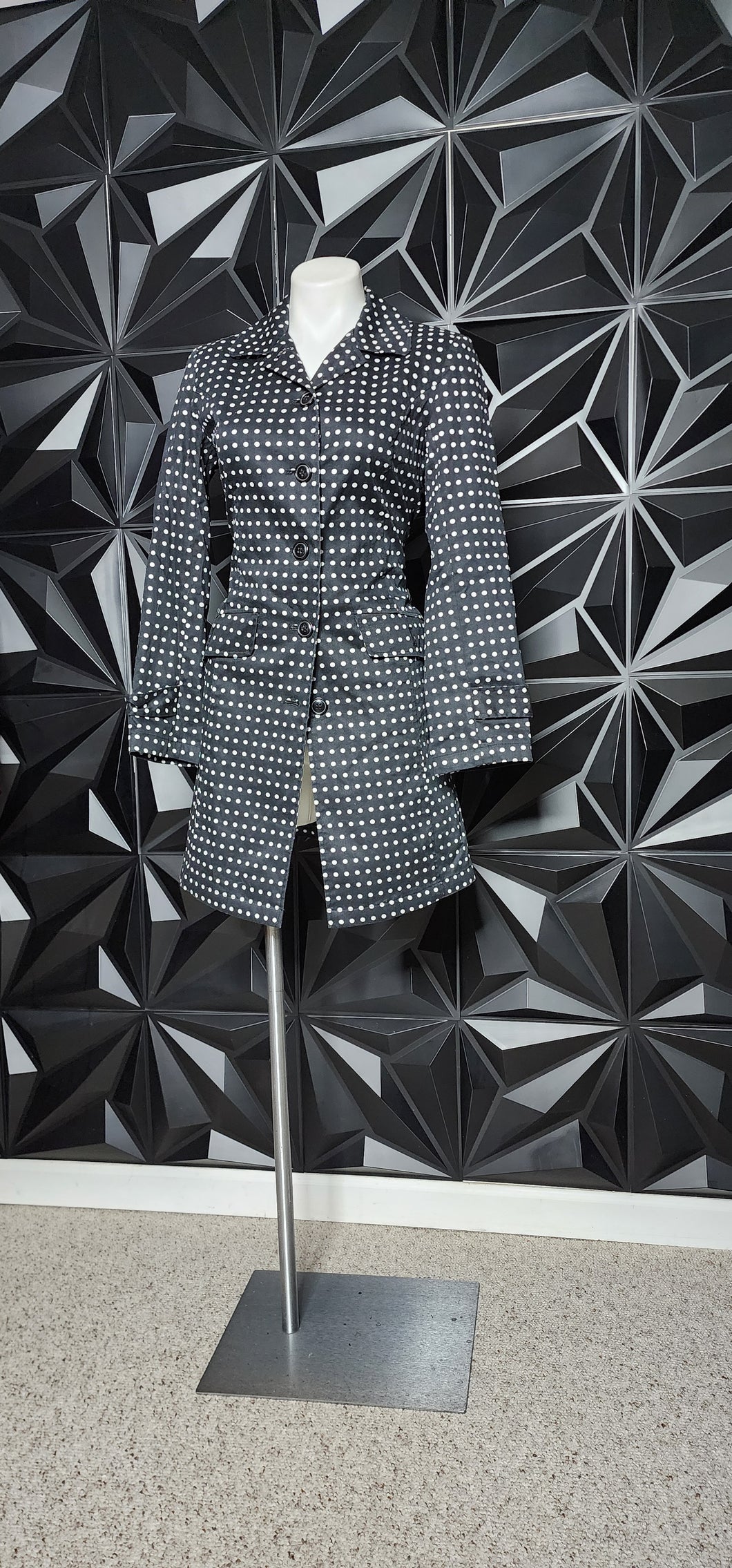 CHADWICKS POLKA DOT JACKET      SZ 4