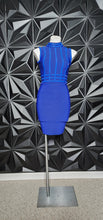 Load image into Gallery viewer, EMPRADA BLUE BANDAGE DRESS      SZ SMALL
