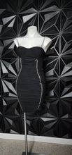 Load image into Gallery viewer, NEW ANAVIE RHINESTONE BODYCON DRESS        SZ SMALL
